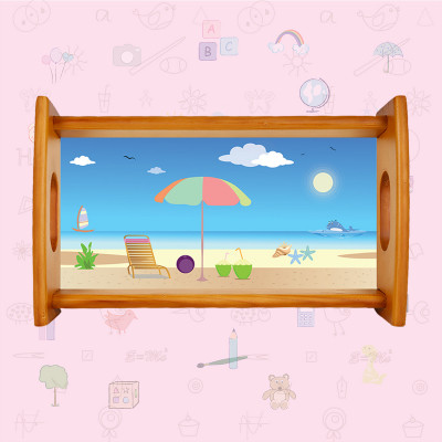 Wooden Tray 14.5" * 9.5"